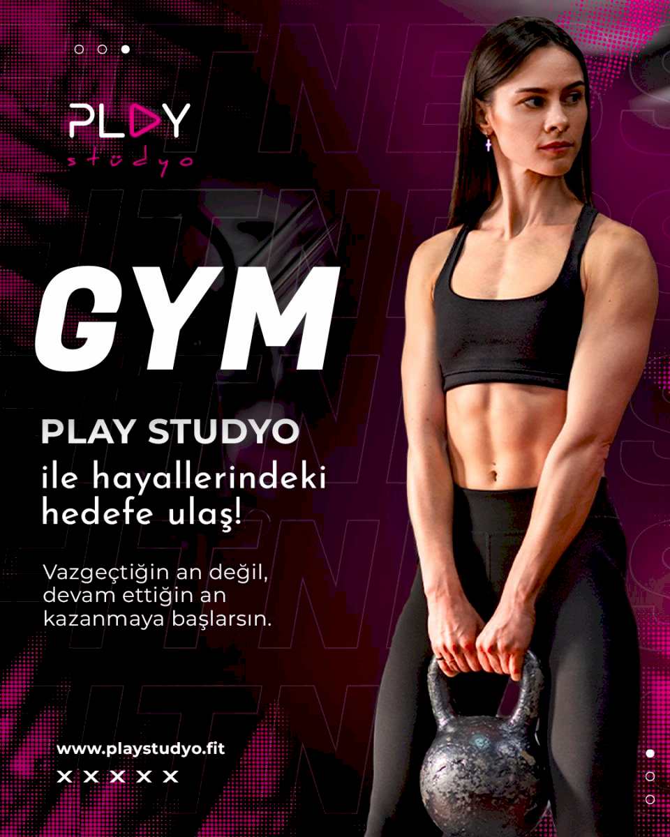 Hayalindeki Vücuda Ulaşmak Artık Daha Kolay: PLAY STUDYO ile Fitness Serüvenin Başlasın!