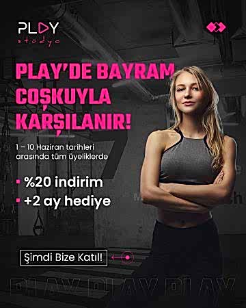 Kampanya Uzatıldı: PlayStüdyo’da Spora Şimdi Başlamanın Tam Zamanı!